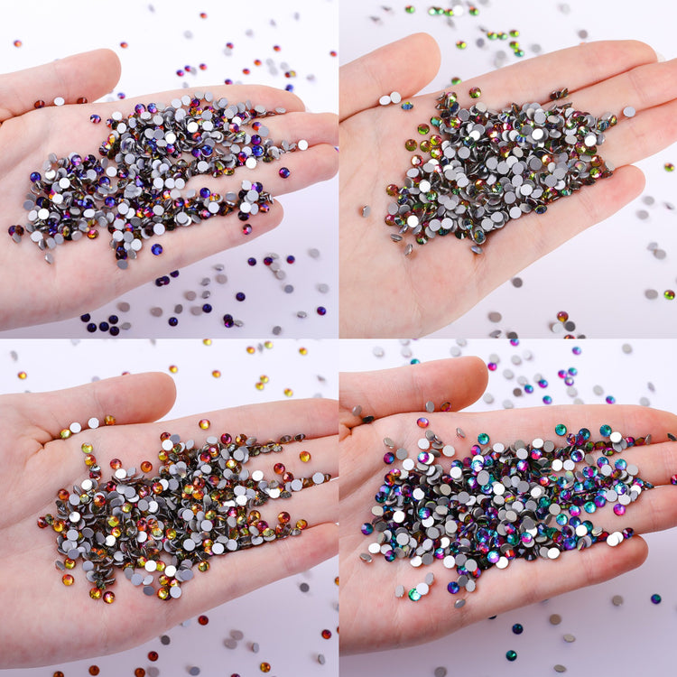 A009 Colorful Glass Rhinestones