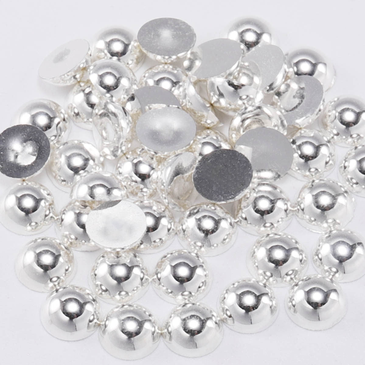 A0021 2MM Half Pearl AB