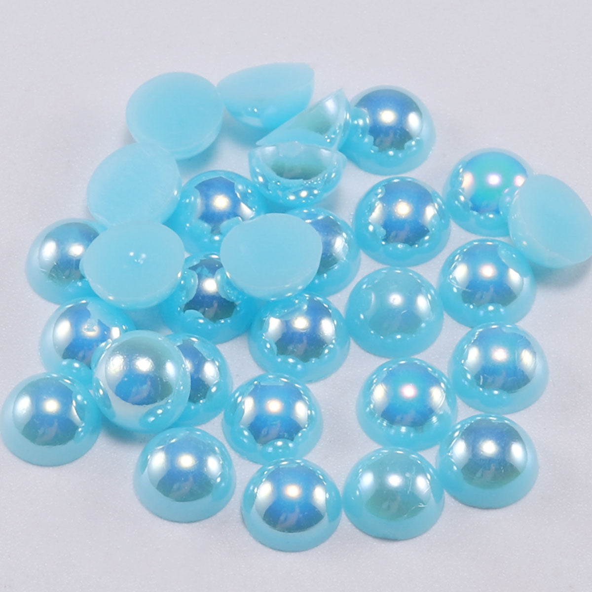 A0021 2MM Half Pearl AB