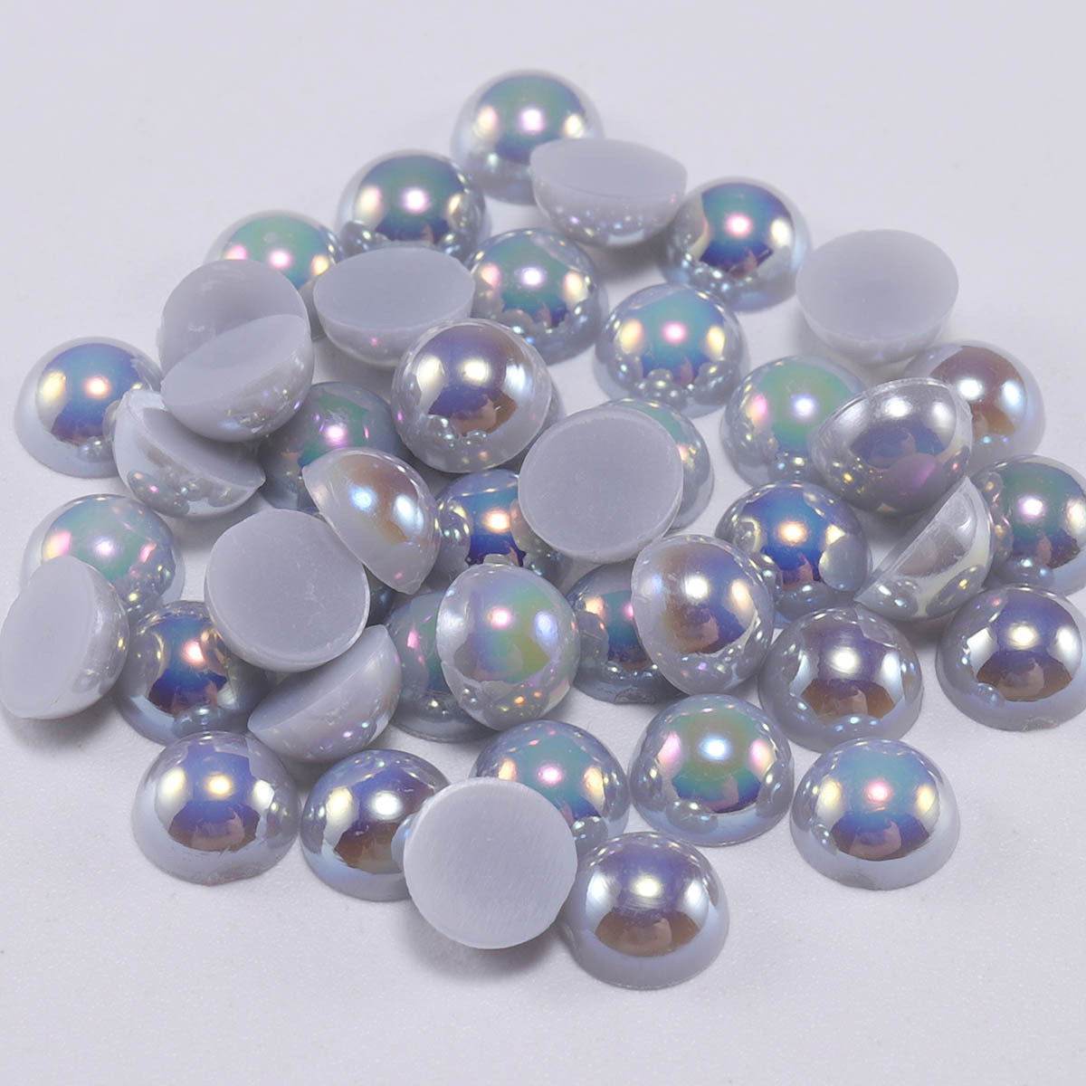 A0021 2MM Half Pearl AB