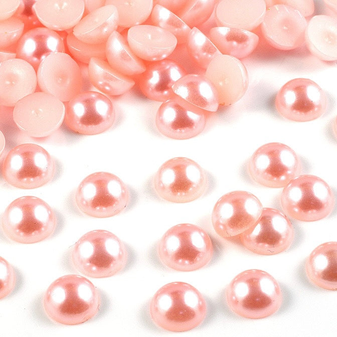 A0022 2MM Half Pearl (No AB)
