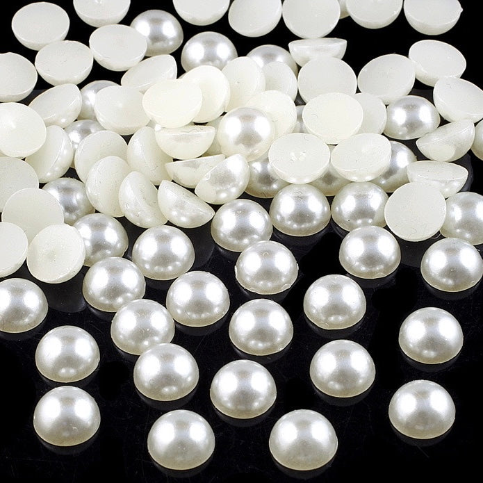 A0022 2MM Half Pearl (No AB)