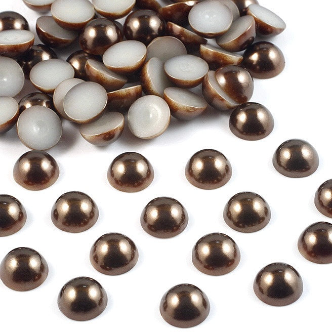A0022 2MM Half Pearl (No AB)