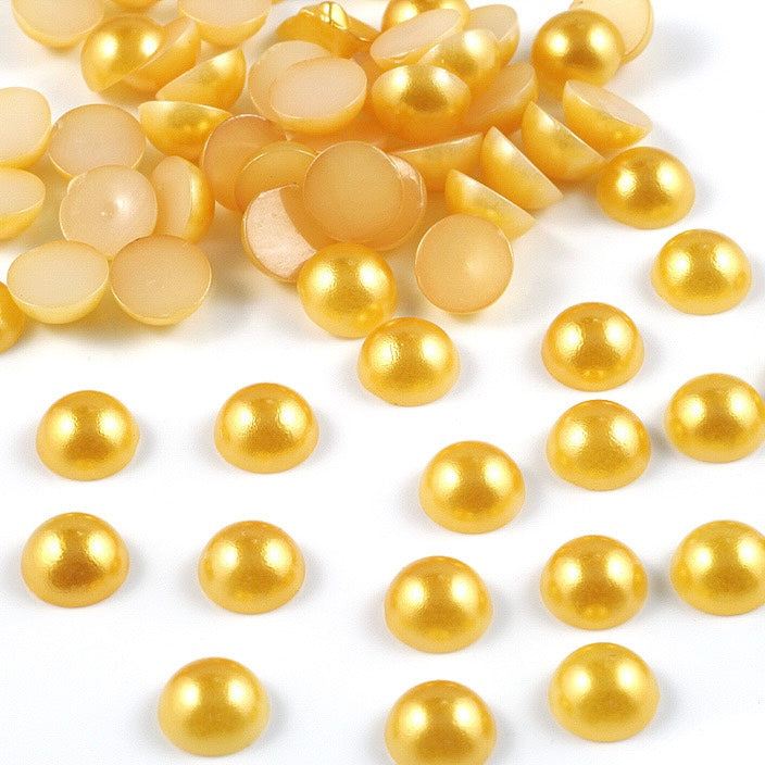 A0022 2MM Half Pearl (No AB)