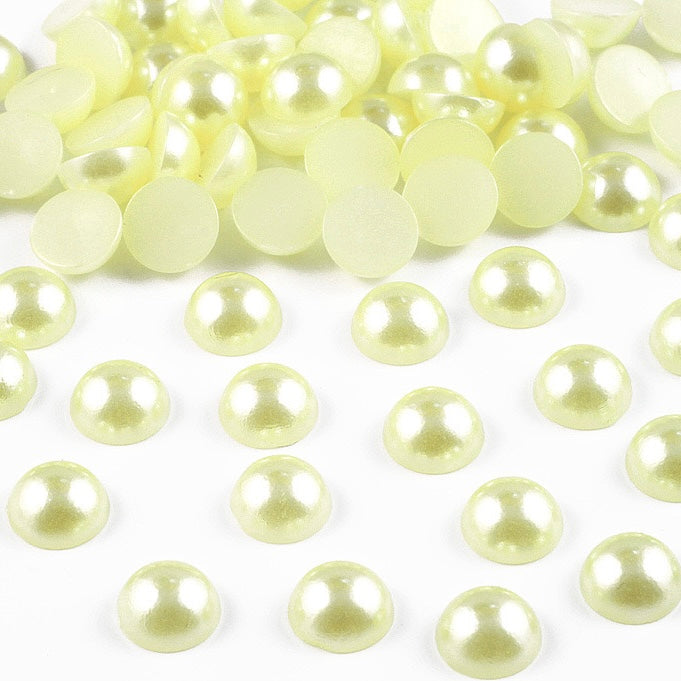 A0022 2MM Half Pearl (No AB)
