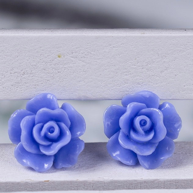 A0019 4MM Tiny Flower (camellia) Resin Charms