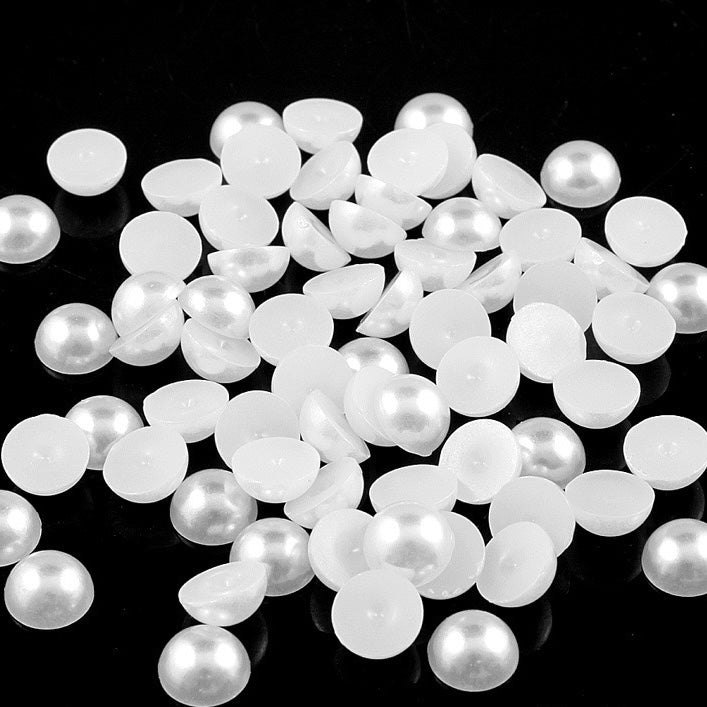 A0022 2MM Half Pearl (No AB)