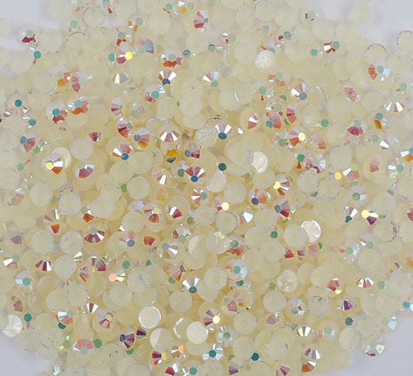 A0001 6MM Jelly AB Resin Rhinestones