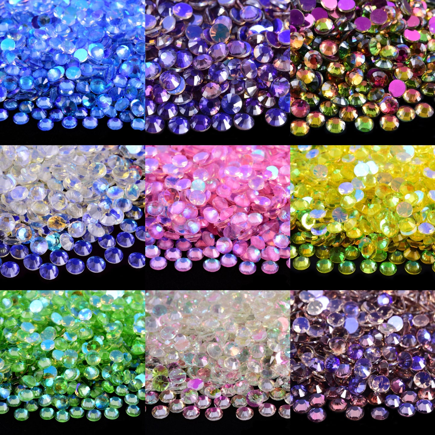 A0011 SS6 Aurora Glass Rhinestones