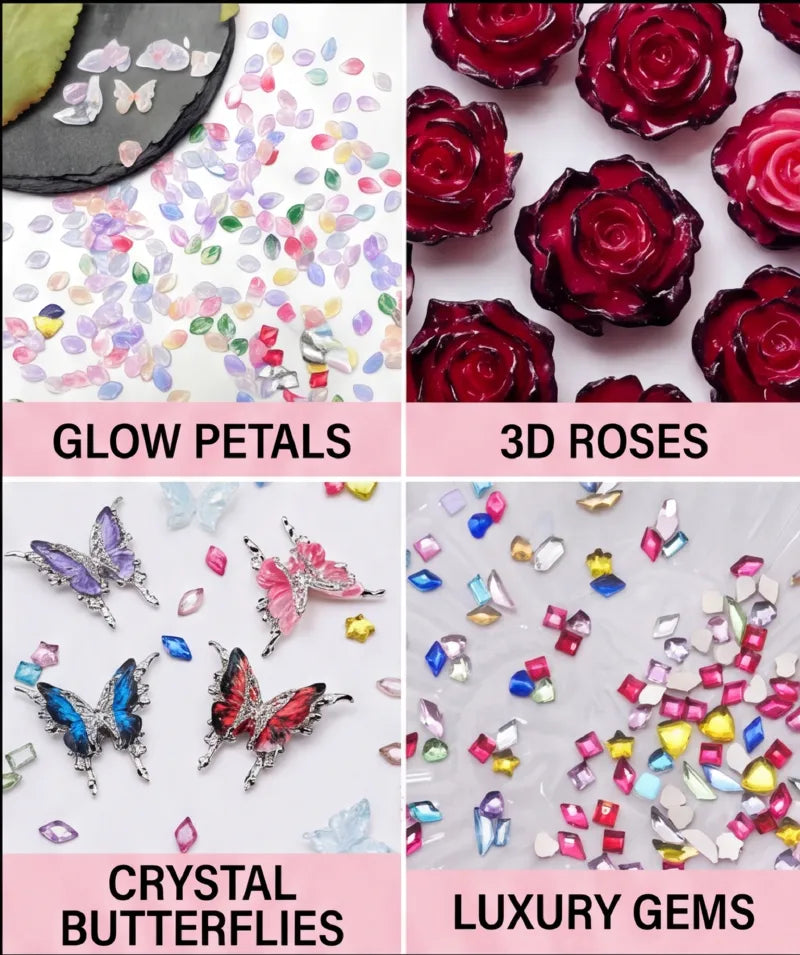 ❤️‍🔥 Mystery Nail Charms Bag – 10+ Random Packs ($50+ Value) | Limited Daily Drop ❤️‍🔥